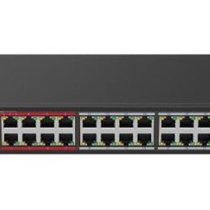 HILOOK NS-0326P-230(B) 24XFE+1XGE+1XGE/SFP YONETİLEMEZ 230W POE SWİTCH
