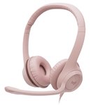 Logitech H390 Kablolu Kulaklık Pembe 981-001281