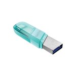 SanDisk iXpand Flash Drive Flip 128GB, Mint color