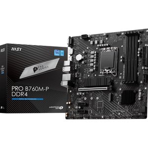 MSI Pro B760M-P D4 1700P Vga Hdmi Dp