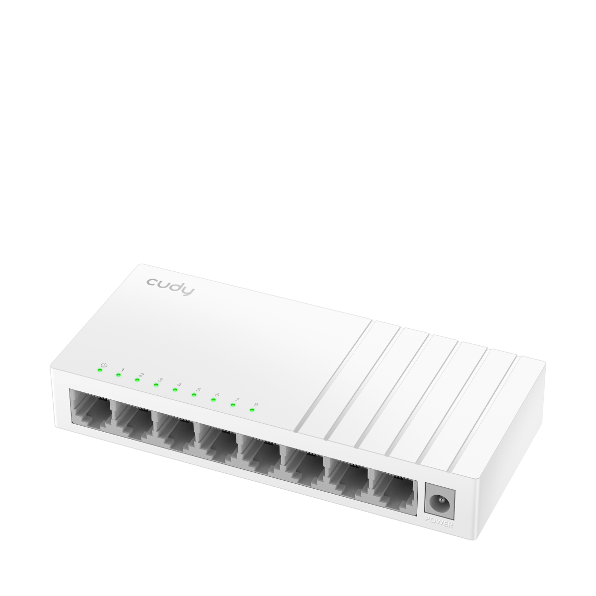 CUDY 8-Port 10/100 Mbps Metal Switch