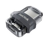 SanDisk Ultra Dual Drive m3.0 256GB Grey & Silver