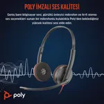 Poly Blackwire 3220 Stereo Mikrofonlu Kulaklık