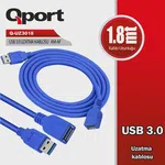 Qport Q-UZ3018 USB 3.0 Uzatma Kablosu 1.8 m