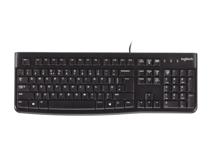 Logitech K120 Kablolu Klavye Siyah (920-002505)