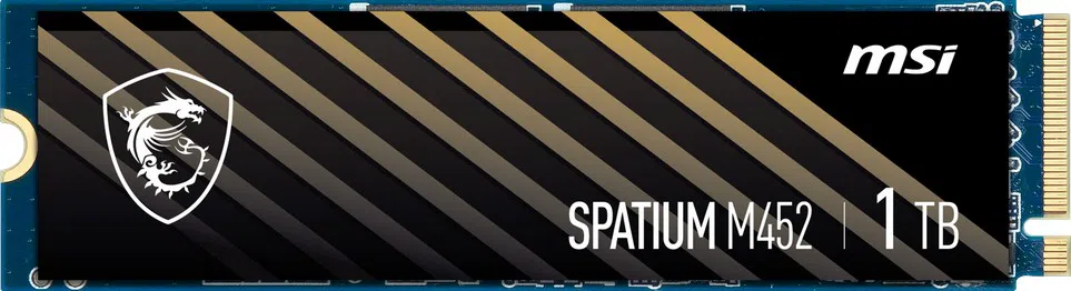 MSI Spatium M452 1TB PCIe 4.0 NVMe M.2 SSD