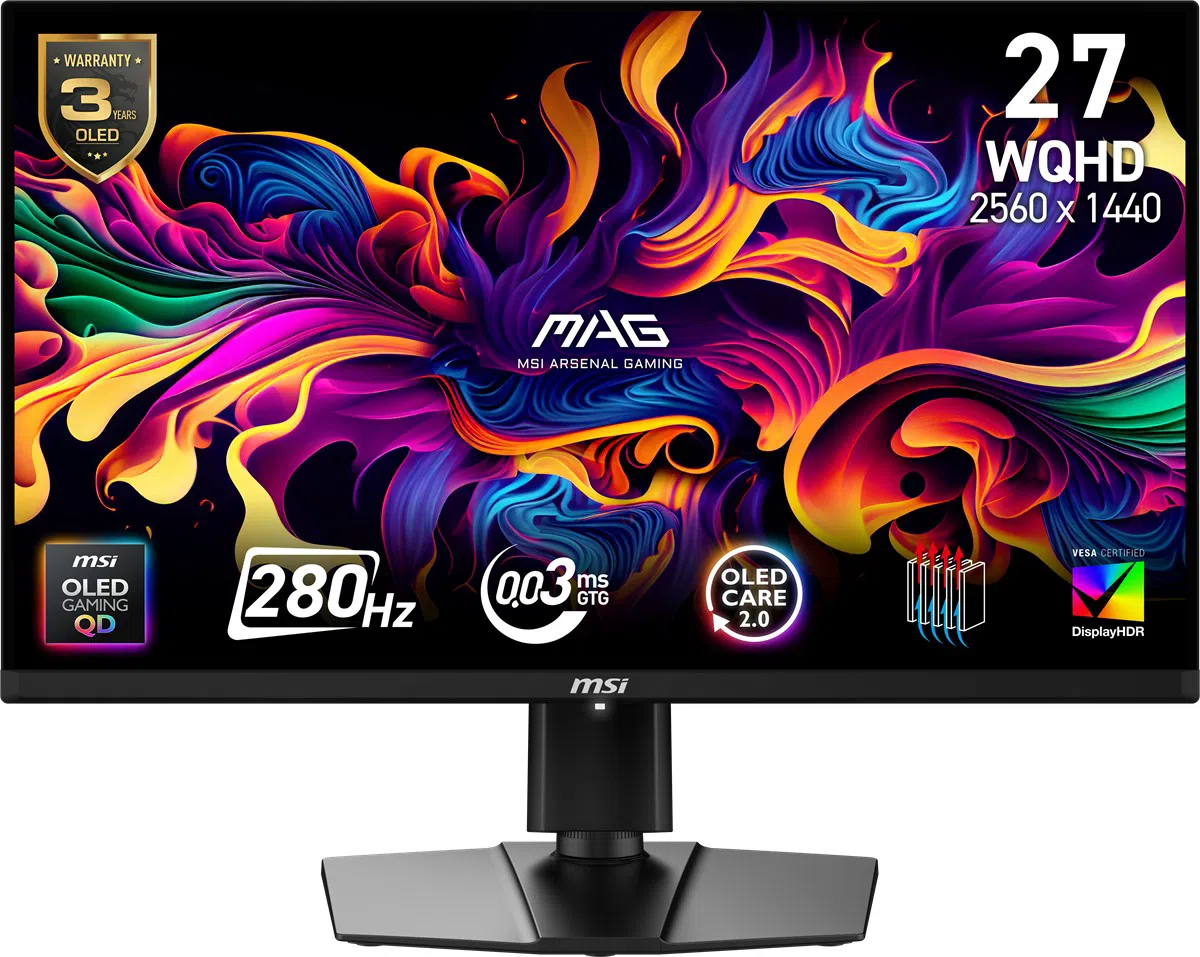 MSI MAG 271QP QD-OLED X28 MONITOR