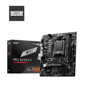 MSI Pro B650M-E DDR5 AM5 Vga Hdmi