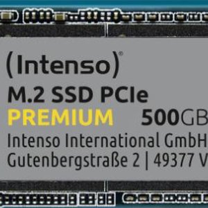 500GB INTENSO 3835450 M.2 NVME GEN3 2100/1700MB/s SSD