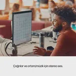 Poly Voyager Focus 2 Kablosuz Kulaklık ve Şarj Standı