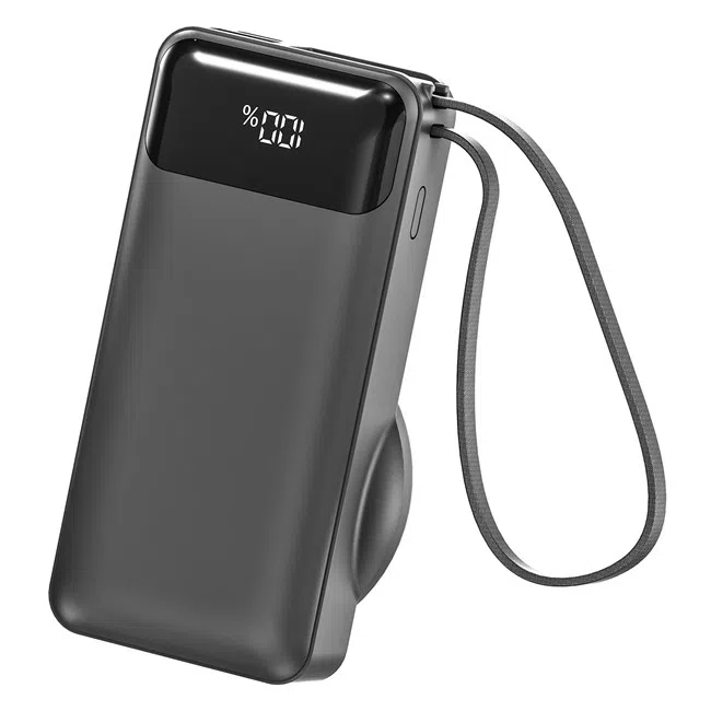 S-link Powerbank 10000mAh Kablosuz Siyah