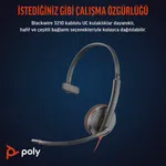 Poly Blackwire 3210 Mono USB-C Kablolu Kulaklık