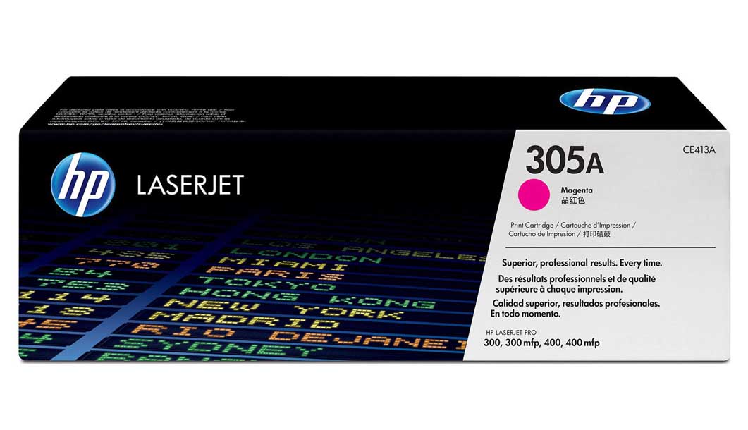 HP CE413A (305A) MACENTA TONER