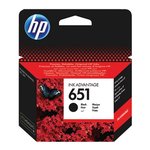 HP 651 C2P10AE Siyah Mürekkep Kartuş