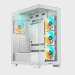 Gigabyte C500 Panoramic Beyaz Mid Tower ATX Kasa PSU Yok