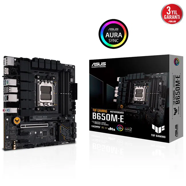 ASUS TUF Gaming B650M-E AM5 DDR5 Anakart