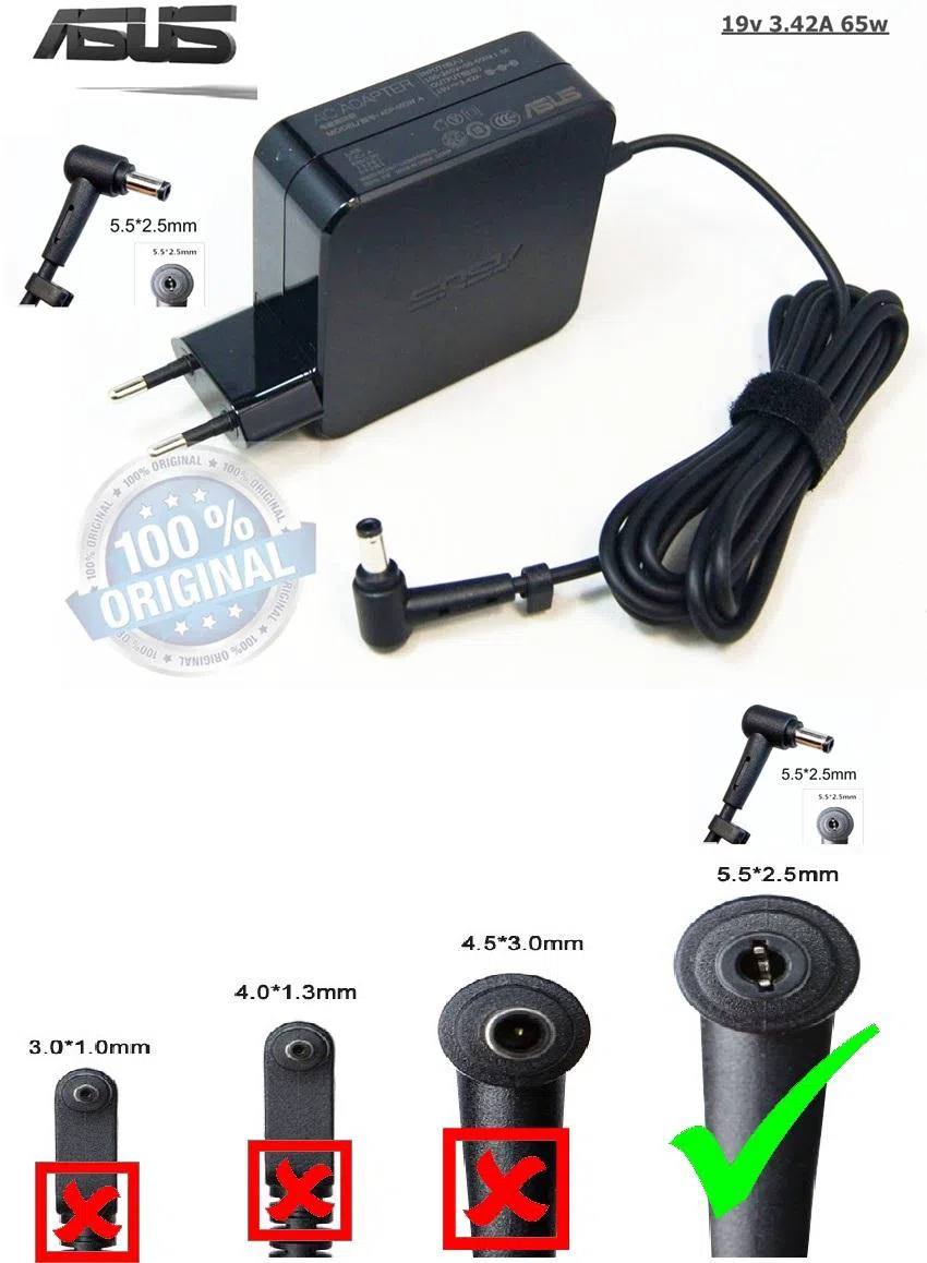 ASUS ORJINAL ADAPTOR 65W