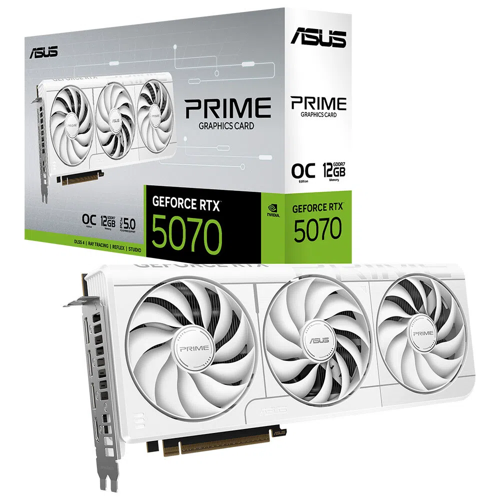 ASUS PRIME-RTX5070-O12G-WHITE