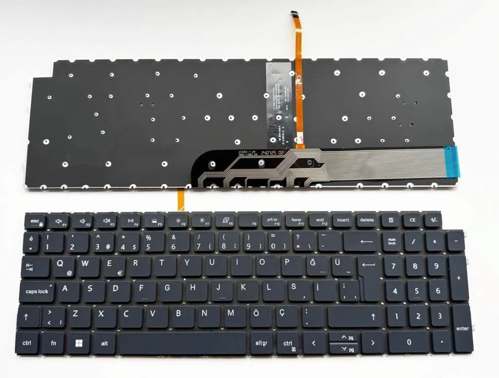 Dell İnspiron 7510 Klavye Aydınlatmalı tuş takımı