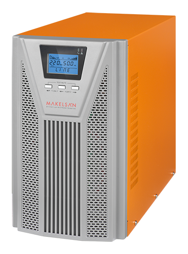 MAKELSAN POWERPACK SE 2 KVA / 1800W (1F/1F) 5-10dk (4x 12V/9AH) ONLINE MU02000N11EAV06