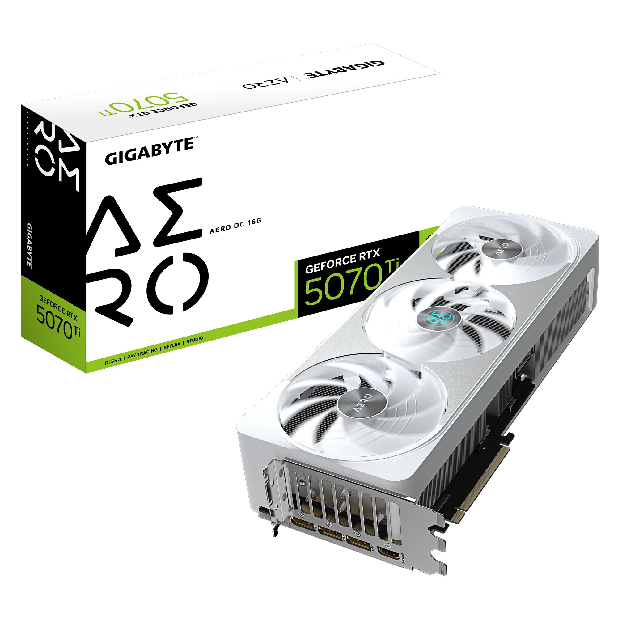 Gigabyte GeForce RTX 5070 Ti Aero OC 16gb GDDR7 256Bit GV-N507TAERO OC-16GD