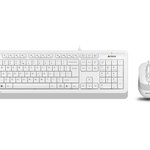 A4-Tech Kablolu Set Beyaz (F1010-B)