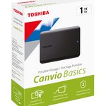 1TB CANVIO BASICS 2.5" USB3.2 G1 TOSHIBA HDTB510EK3AA