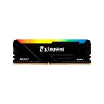 Kingston Fury Beast RGB 16GB DDR4 3600 MT/s CL18 Bellek