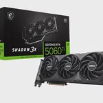 MSI VGA RTX 5060 TI 8G SHADOW 3X OC CLSC