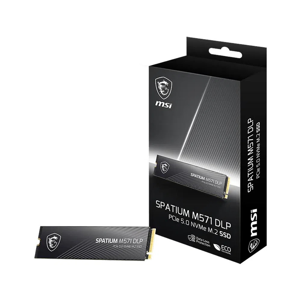 MSI Spatium M571 DLP 4TB PCIe 5.0 NVMe M.2 SSD
