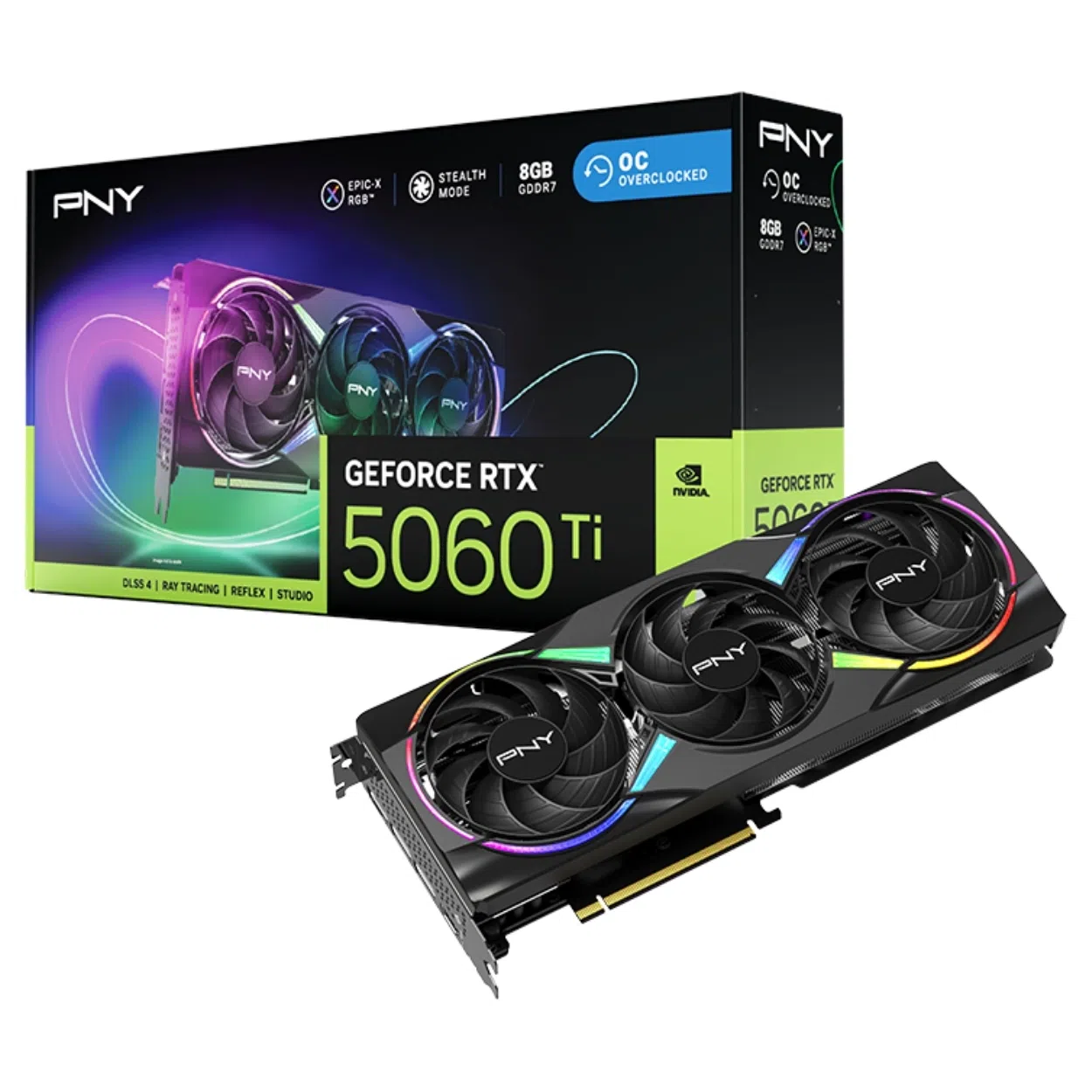 PNY RTX5060 Ti 8G GDDR7 128bit VCG5060T8TFXXPB1-O