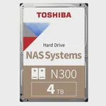 Toshiba N300 4TB 7200 RPM 512MB NAS HDD (MN10ADA400ES)