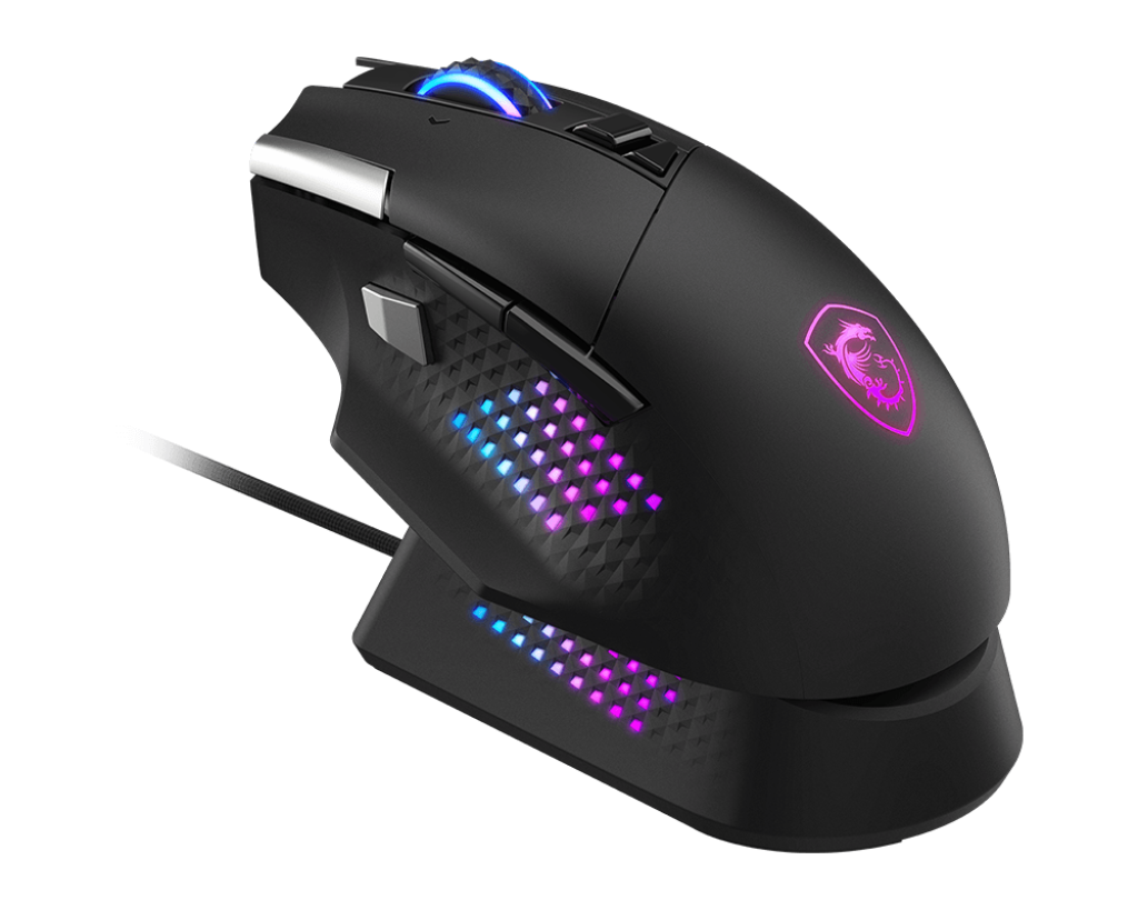 MSI GG Versa Pro W Mouse + Dock Pro Beyaz Set