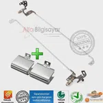 HP g6-1100, g6-1200,g6-1300  MENTEŞE TAKIMI VE MENTEŞE KAPAGI SAG SOL
