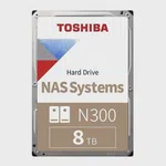 Toshiba N300 8TB 7200RPM 512MB SATA NAS Diski (MN10ADA800S)