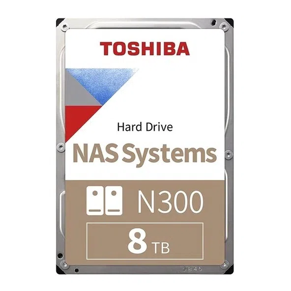 Toshiba N300 8TB 7200RPM 512MB SATA NAS Diski (MN10ADA800S)