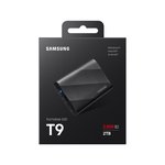 Samsung T9 2TB Usb 3.2 Gen 2x2 Type-C Siyah