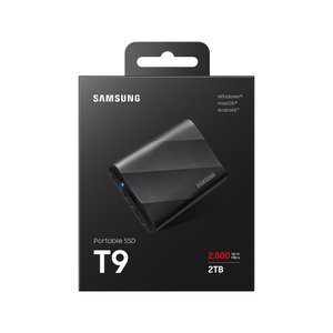 Samsung T9 2TB Usb 3.2 Gen 2x2 Type-C Siyah