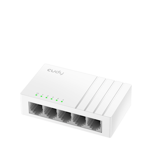 CUDY 5-Port 10/100 Mbps Metal Switch