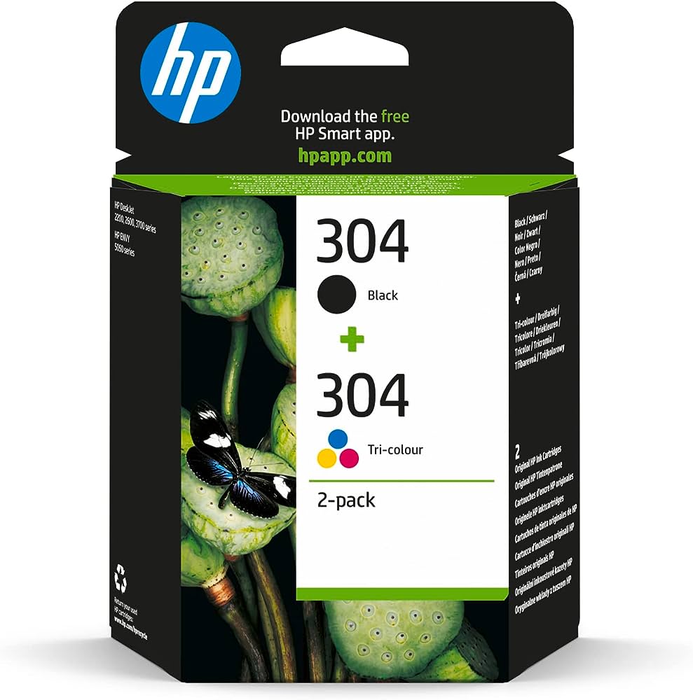 HP 3JB05AE (304) Siyah Multipack Kartus