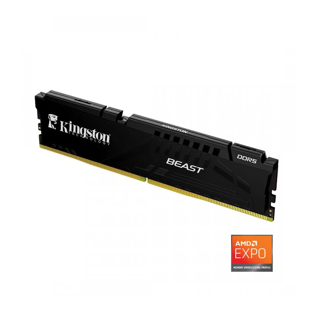 Kingston Fury Beast Black EXPO 16GB DDR5 6000 MT/s CL30 Bellek