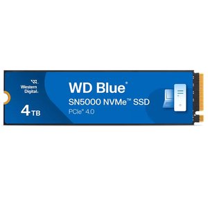 WD Blue SN5000 4TB M.2 NVMe SSD (5500/5000)