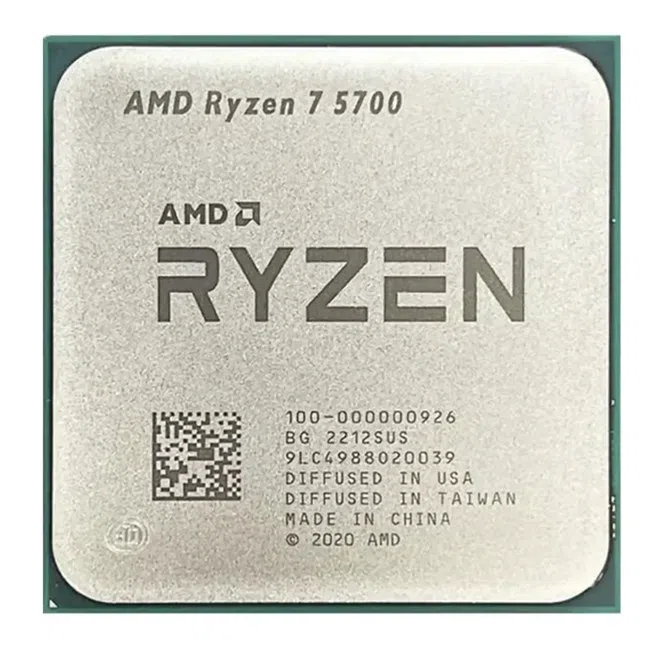 Amd Ryzen 7 5700 AM4Pin 65W Fansız (Tray)