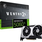 MSI GEFORCE RTX 5060 TI 8G VENTUS 2X OC PLUS 8GB GDDR7 128B DX12 PCIE 5.0 X16 (3XDP 1XHDMI)