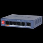 Dahua CS4006 6 Port Yönetilebilir PoE Switch