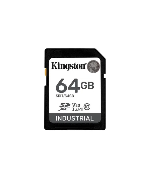 Kingston 64GB Endüstriyel SDHC UHS-I U3 V30 A1 Hafıza Kartı
