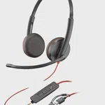 Poly Blackwire 3325 Stereo Mikrofonlu Kulaklık