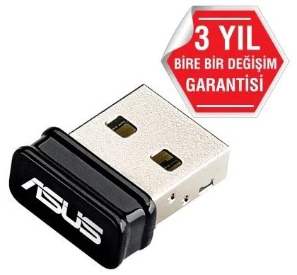 ASUS USB-N10 Nano 150Mbps USB Wi-Fi Adaptör