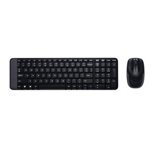 Logitech MK220 Kablosuz Set Siyah (920-003163)