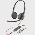Poly Blackwire 3325 Stereo Mikrofonlu Kulaklık